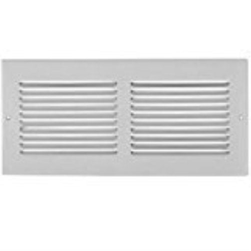 Register Sidewall 12x4in Wht