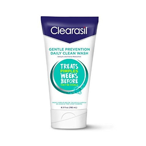 Clearasil Gentle Prevention Daily Clean Wash, 6.5 oz. (Packaging may vary)