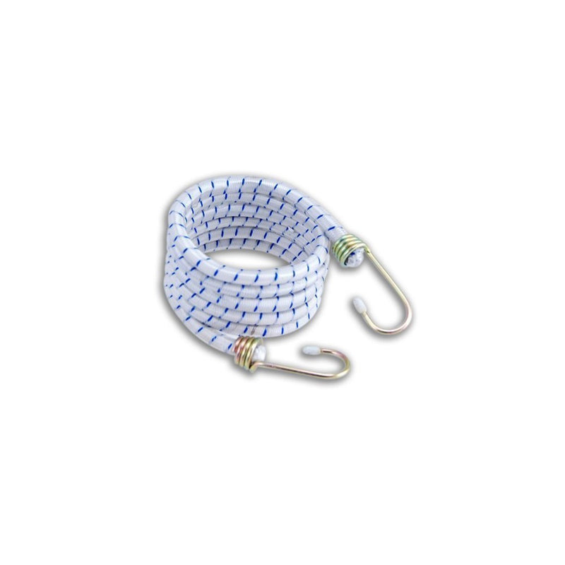 Industrial Tools TBSTRETCHCORDS72 Bungee Cords Galvanized Hooks 1/2" Diameter Stretches Over 8', 6 Piece