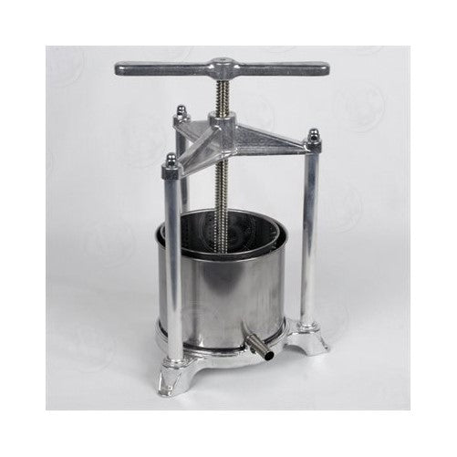 Fruit Press - Italian, 3 Liter, Stainless Steel by Brewcraft