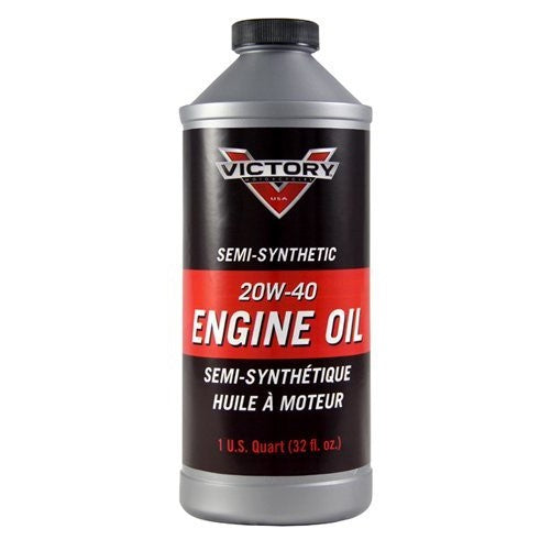 Victory Motorcycles Semi-Synthetic 20W-40 Engine Oil 1 Quart