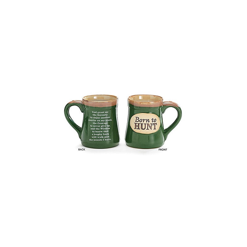 1 X Born to Hunt Coffee Mug in Gift Box