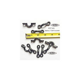 Nylon Deck Loop, Pad Eye, Tie Down 3/8" Opening for Kayaks and Canoes. 10 pieces