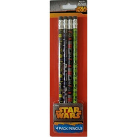 Star Wars Pencils - 4 Pack