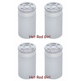 United Pacific Industries 70066 Chrome Bullet Casing Valve Caps, 1 Pack