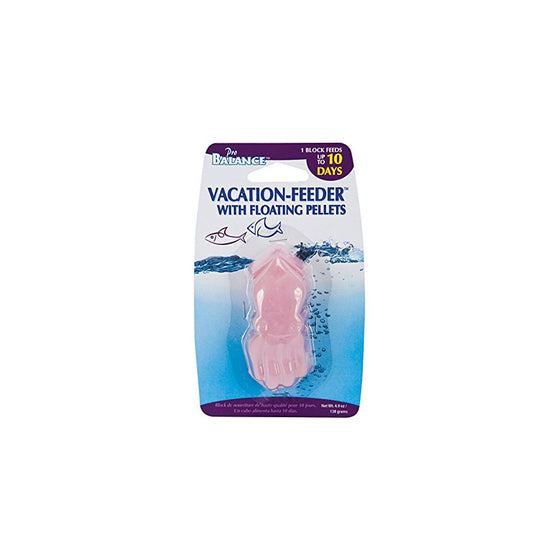Penn Plax Pro-Balance Squid Shape Vacation Feeding Block - 1 Per Blister Card