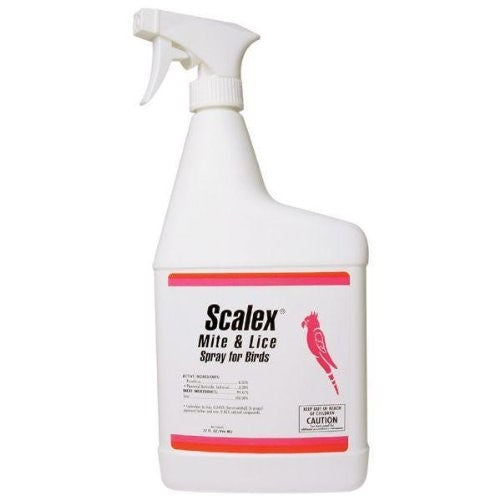 Scalex for Birds - Mite & Lice Spray - 32 ounce