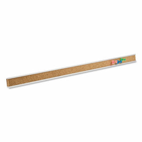 Quartet Bulletin Bar, Natural Cork, 24" x 1", Aluminum Frame (2004)