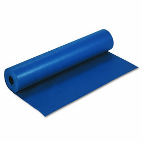 Pacon PAC63180 Rainbow Lightweight Duo-Finish Kraft Paper Roll, 3-Feet by 1000-Feet, Dark Blue (63180)