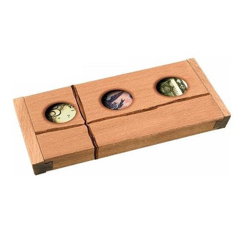Family Games Don't Count On It Wood Money and Gift Card Holder Puzzle Gift