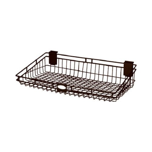 Suncast MB1224B Wire Basket 12x24 Inch, Black