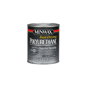 Minwax 230004444 Fast Drying Polyurethane Gloss, 1/2 pint