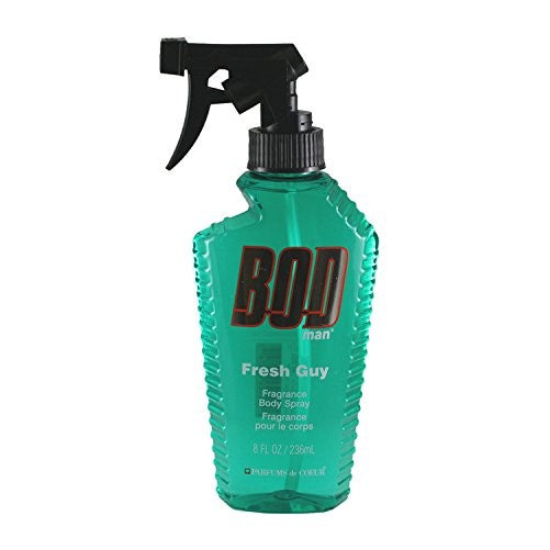 PARFUMS DE COEUR Bod Man Fresh Guy For Men Fragrance Body Spray, 8 oz