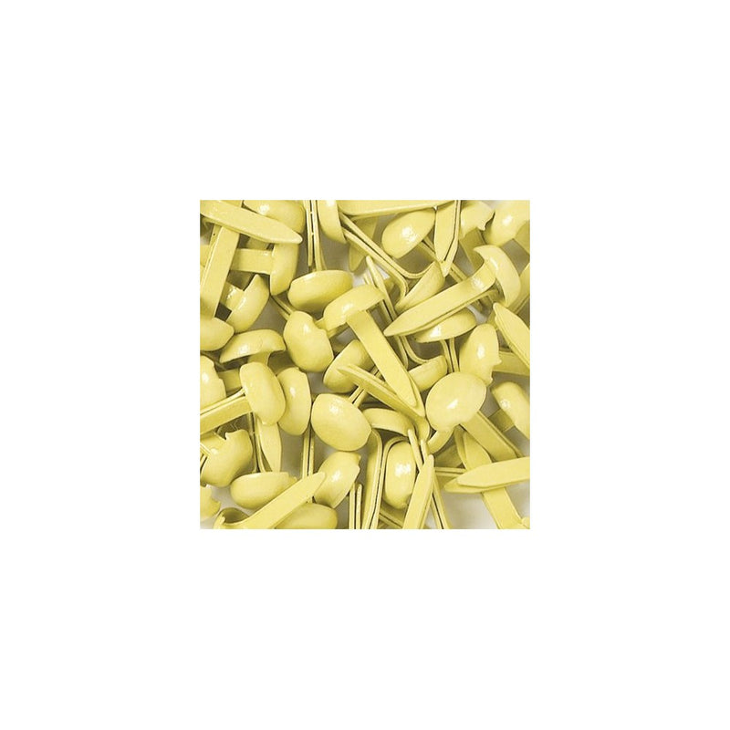 DOODLEBUG BRADS-075 Mini Brads, Butter Cream