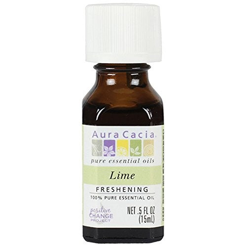 Aura Cacia Essential Oil, Freshening Lime, 0.5 fluid ounce