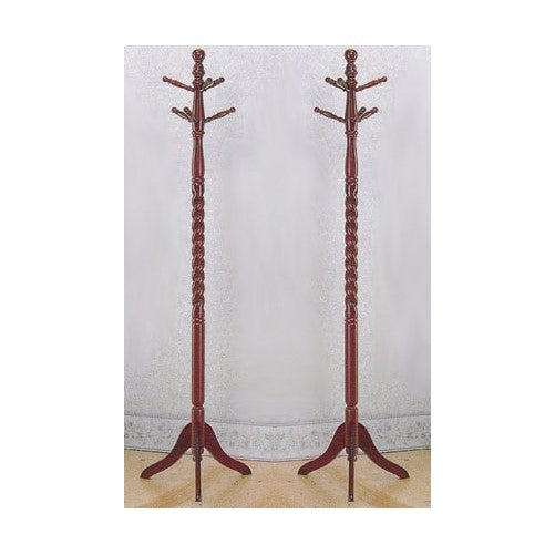 2 New Cherry Solid Wood Hall Tree Hat Coat Rack Hatrack