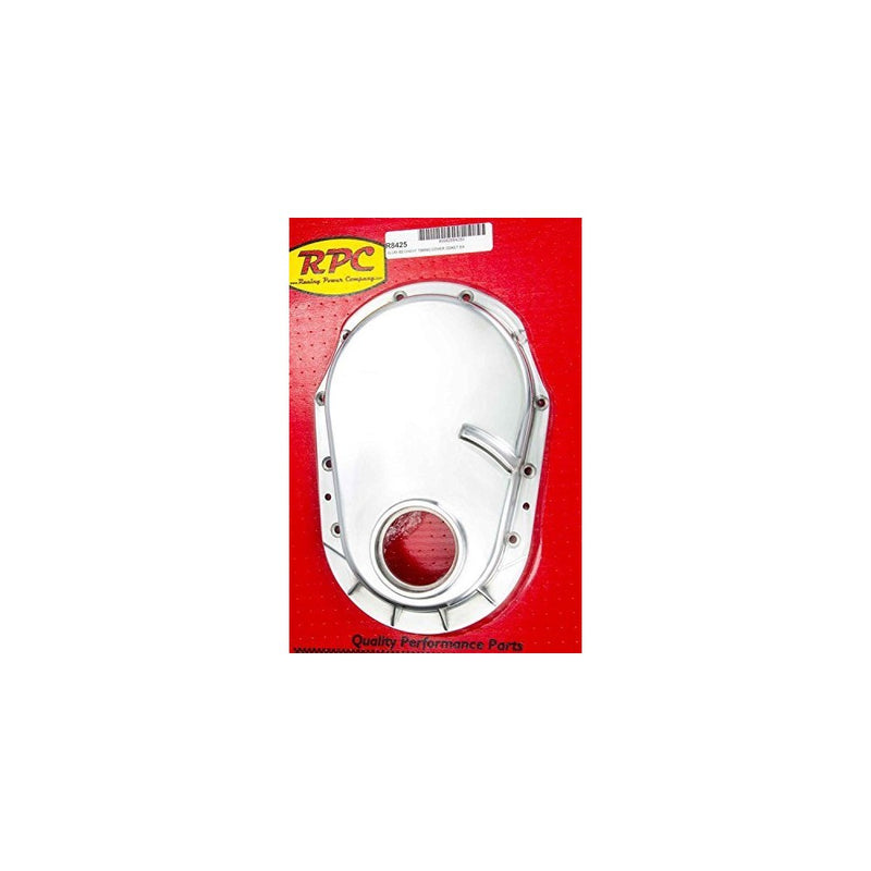 Racing Power Company R8425 Polished Aluminum Timing Chain Cover for Big Block Chevy