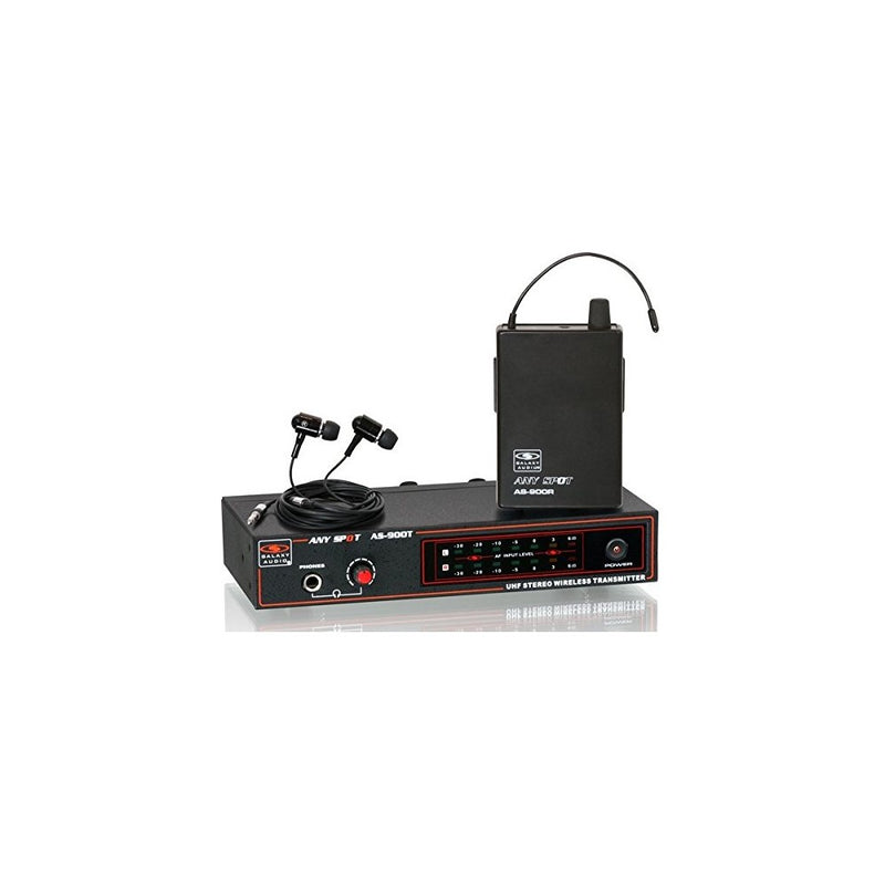 Galaxy AS-900-K1 In Ear Monitor System (K1 - 630.2MHz Frequency)