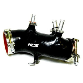HPS (87-17882-BLK) Black Silicone Post MAF Air Intake Tube for Toyota Supra
