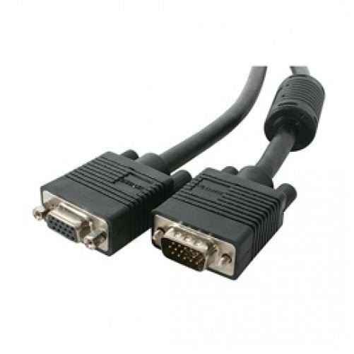 StarTech.com 3 ft Coax High Resolution VGA Monitor Extension Cable - HD15 M/F (MXT101HQ3) -