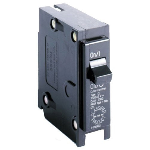 Eaton Corporation CL130CS Single Pole Ul Classified Replacement Breaker, 120V, 30-Amp