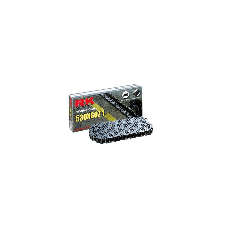 RK Racing Chain 530XSOZ1-140 Steel 140-Links RX-Ring Chain with Connecting Link