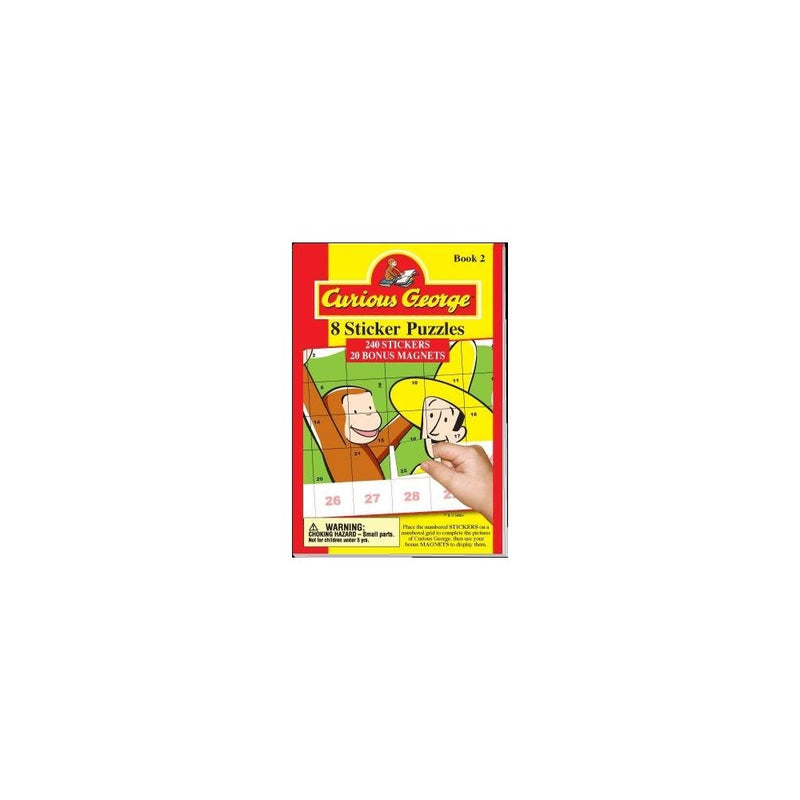 Sticker Puzzles: Curious George