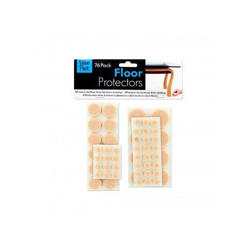 76 pack floor protector pads