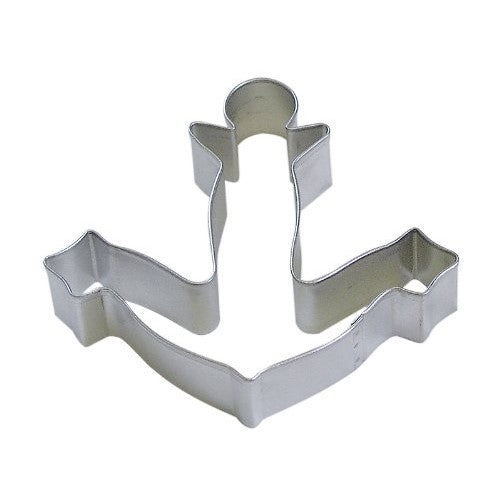 Cybrtrayd R and M Anchor 4.5-Inch Cookie Cutter in Durable, Economical, Tinplated Steel