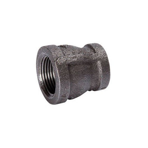 Mueller Reducing Coupling Black, Galvanized 3/8 " X 1/4 " Malleable Iron