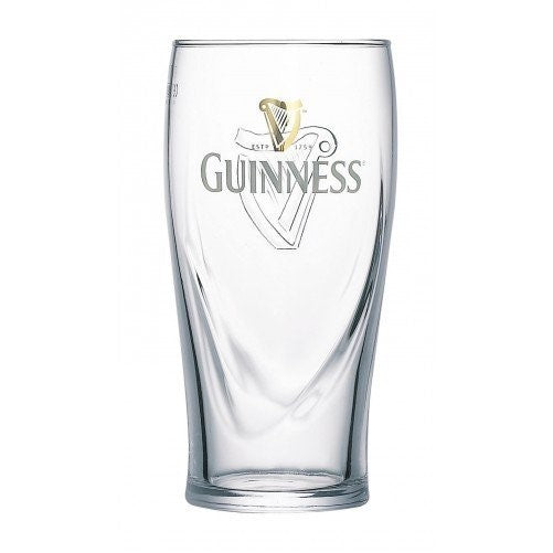 Guinness Irish Pint Beer Glasses 16oz - Set of 2