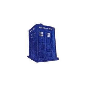 Doctor Who Tardis Police Box 3" Tall Embroidered PATCH