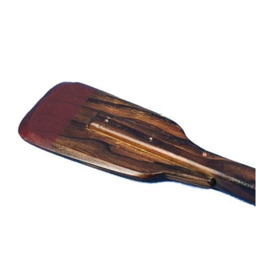 Hampton NauticalWooden Lockwood Squared Rowing Oar with Hooks, 24"