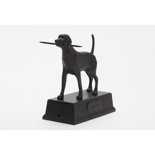 Artori Design - AD270 - Good Dog - Black Plastic Toothpick Dispenser Holder. Home, Housewarming, Kitchen Gift.