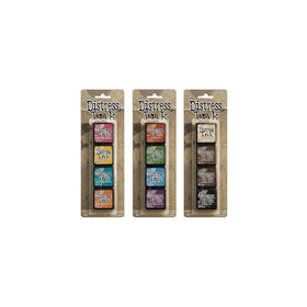 Ranger Tim Holtz Distress Mini Ink Pad Kits #1, #2 and #3 Bundle