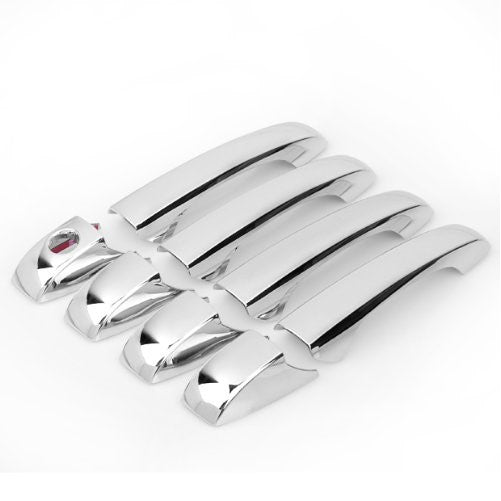 Hot Mirror Chrome Side Door Handle Cover Trims For Chrysler 300 Town & Country Dodge Magnum Caliber Avenger Jeep Patriot