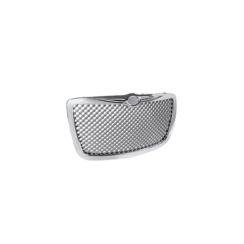 Spec-D Tuning HG-300C05C Chrysler 300 300C Front Chrome Mesh Honeycomb Grill Grille