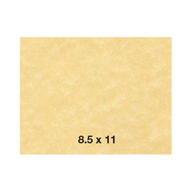 8.5 X 11 Stationery Parchment Recycled Paper 65lb. Cover Cardstock - New Champagne - (50 Sheets Per Pack.)