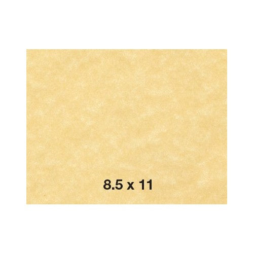 8.5 X 11 Stationery Parchment Recycled Paper 65lb. Cover Cardstock - New Champagne - (50 Sheets Per Pack.)