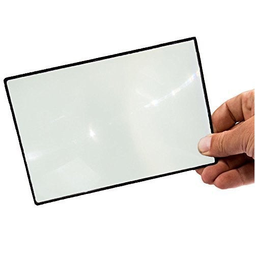 Premium 7" Page Magnifier Fresnel Lens For Reading