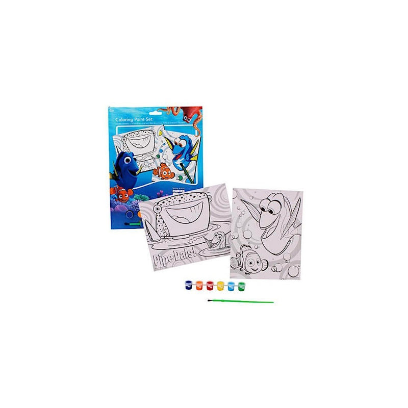 Tri-coastal Design Finding Dory Coloring Paint Set