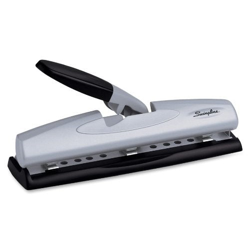 Swingline 12 Sheet Light Touch Desktop 2-3 Hole Punch (74026)
