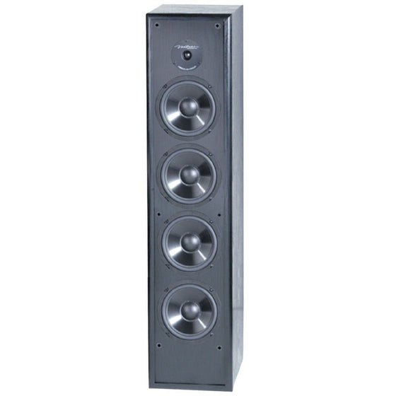 BIC America Venturi DV84 2-Way Tower Speaker, Black (Single)
