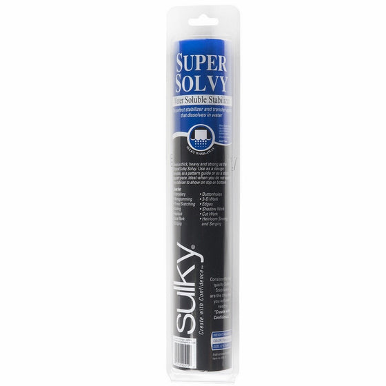 Sulky Super Solvy Water Soluble Stabilizer Roll