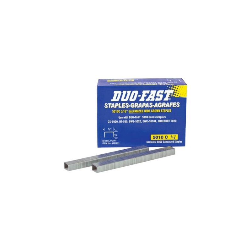 Duo-Fast 5010C - 5/16-Inch x 20 Gauge Chisel Staples