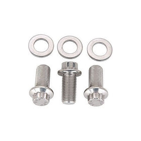 ARP 4306801 Stainless Steel 3-Piece Lower Pulley Bolt Kit