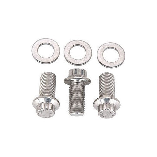 ARP 4306801 Stainless Steel 3-Piece Lower Pulley Bolt Kit