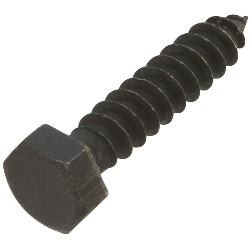 National Hardware N179-150 V858S Lag Screws in Black, 6 pack