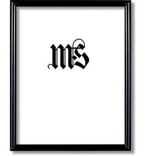 Imperial Frames 11 by 14-Inch/14 by 11-Inch Picture/Photo Frame, Round, Black Molding