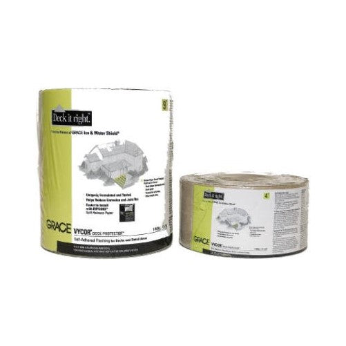 Grace Vycor Deck Protector Self Adhered Flashing - 4" x 75' Roll